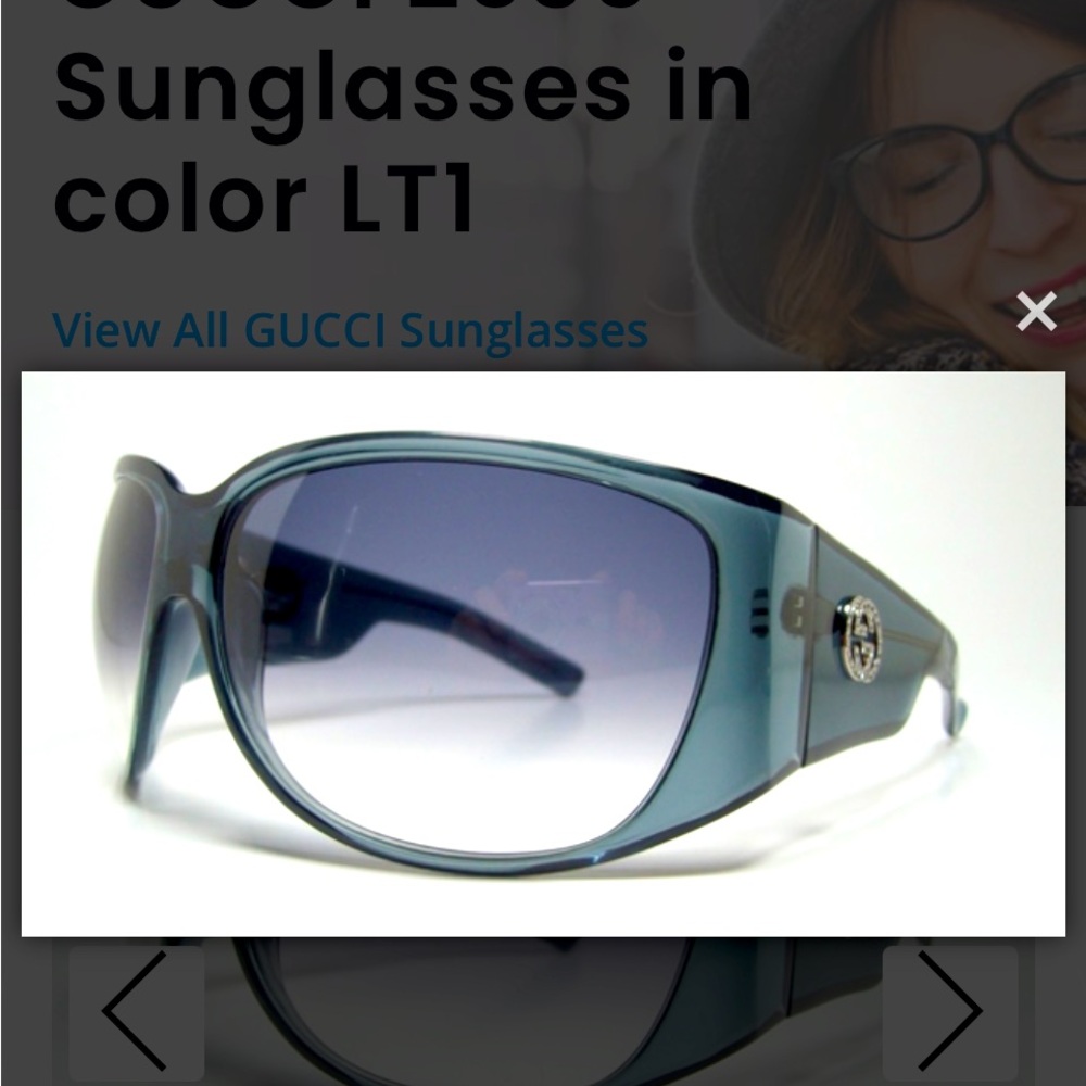 Gucci 2535 Glasses blue gradient